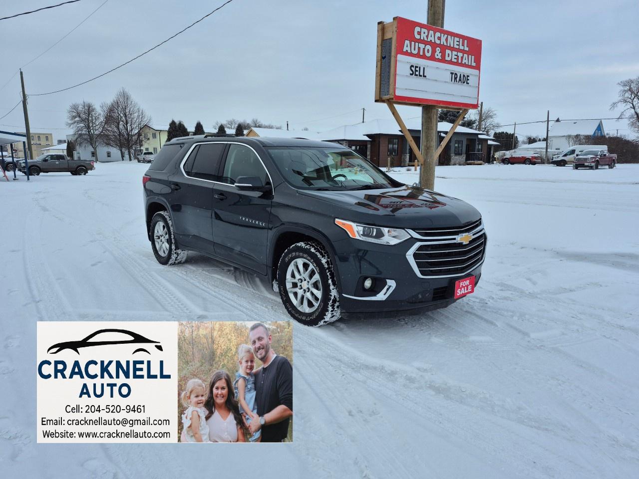Used 2018 Chevrolet Traverse FWD 4dr LT Cloth w/1LT for sale in Carberry, MB