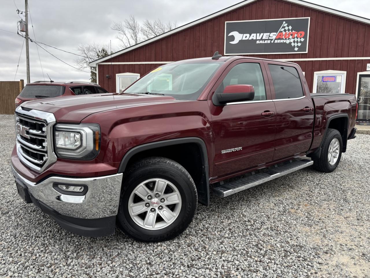 <p dir=ltr><span>A family business of 28 years! *BACKUP CAM*REMOTE START*TRAILER BRAKE*BLUETOOTH* This 2016 GMC Sierra will be sold with an Ontario Safety Certificate at no extra charge through our multi-point inspection process to provide you with the best quality pre-owned experience. Complete Carfax reports come with every vehicle sale and are readily available. Financing available as well at Daves Auto through TD Auto finance for all models 2015 and newer! 2015-2017 models range from 8.49%-9.49% and 2018-2025 models range from as low as 6.99%-9.49%. All vehicles with XM Capability come with 3 free months of Sirius XM. Daves Auto continues to serve its customers with quality, unbranded pre-owned vehicles, certifying every vehicle inside the list price disclosed. Tinting available for $99/window.</span></p><p><span id=docs-internal-guid-36fccb9b-7fff-7d02-8912-46a14cd3ef94></span></p><p dir=ltr><span>Established in 1996, Daves Auto has been serving Haldimand, West Lincoln and Ontario area with the same quality for over 28 years! With growth, Daves Auto now has a lot with approximately 70 vehicles and a service building on-site to safety all vehicles in-house. If you are looking at this vehicle and need any additional information, please feel free to call us or come visit us at 7109 Canborough Rd. Dunnville, Ontario. Find us on Instagram @ daves_auto_2020 and become more familiar with our family business! Please call in advance to ensure availability.</span></p>