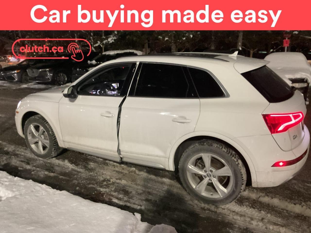 NO ACCIDENTS / CLEAN CARFAX / Hands Free Device Connectivity, Apple CarPlay, Android Auto and more!<br> <br>Clutch is the largest online used car retailer in Canada, delivering a seamless, hassle-free car-buying experience to drivers everywhere. Shop thousands of used cars online, get the right one delivered to your door, and enjoy peace of mind with our 10-Day Money-Back Guarantee. How sweet is that? To learn more, visit clutch.ca.<br> <br>The top features for this car include:<br> <br>12V Outlet<br>Hands Free Device Connectivity<br>Apple CarPlay<br>Android Auto<br>USB Input<br>Keyless Entry<br>Push Button Start<br>Panoramic Sunroof<br>Hill Assistance<br>Rear View Camera<br>Parking Sensors<br>Auto Stop/Start<br>Brake Assist<br>Power Tailgate/Hatch<br>Auto Dimming Rearview Mirror<br>Front Heated Seats<br>Driver Seat Memory System<br>Climate Control<br>Dual Zone Front Climate Control<br>Rear Climate Control<br>GPS Navigation<br>Cruise Control<br>Integrated Garage Door Opener<br>Power Folding Exterior Mirrors<br>Forward Collision Warning<br>Heated Steering Wheel<br>Rain Sensing Wipers<br>Sunroof<br>Rear Parking Sensors<br>Power Driver Seat<br>Ambient Lighting<br> <br>Seamless home delivery - Delivery to your door in a matter of days. Available on select packages.<br> <br>Try it out for 10 days - If you do not like it, we will take it back. <br> <br>Quality assured - All cars go through our rigorous 210-point inspection and reconditioning process.<br> <br>Peace of mind - Warranty and protection plans available.<br> <br>Haggle-free - No haggling or hard sells.<br> <br>100% Transparency - Full inspection reports on every car, including high-res photography and a free Carfax report.<br> <br>Listed price is for cash purchase only and does not include taxes, Shipping Fees (if applicable), Delivery Fees (if applicable), government licensing fees.<br> <br>Previous Provincial Registrations:<br>Ontario<br> <br>Stock # 82355