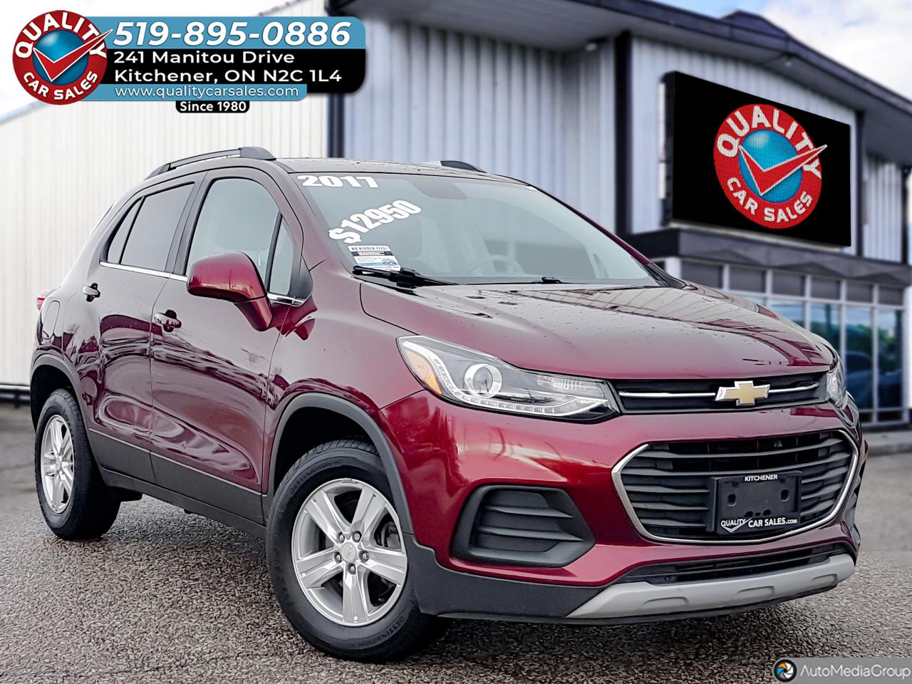 2017 Chevrolet Trax LT AWD *LEATHER-SUNROOF*
