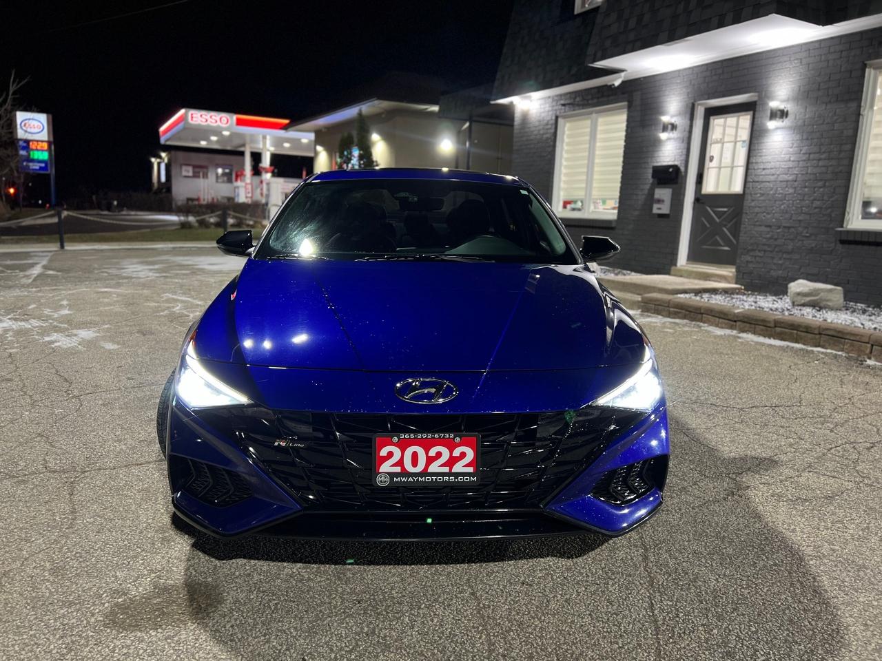 2022 Hyundai Elantra N Line NO ACCIDENT HEATED SEATS & STEERING B-SPOT Photo