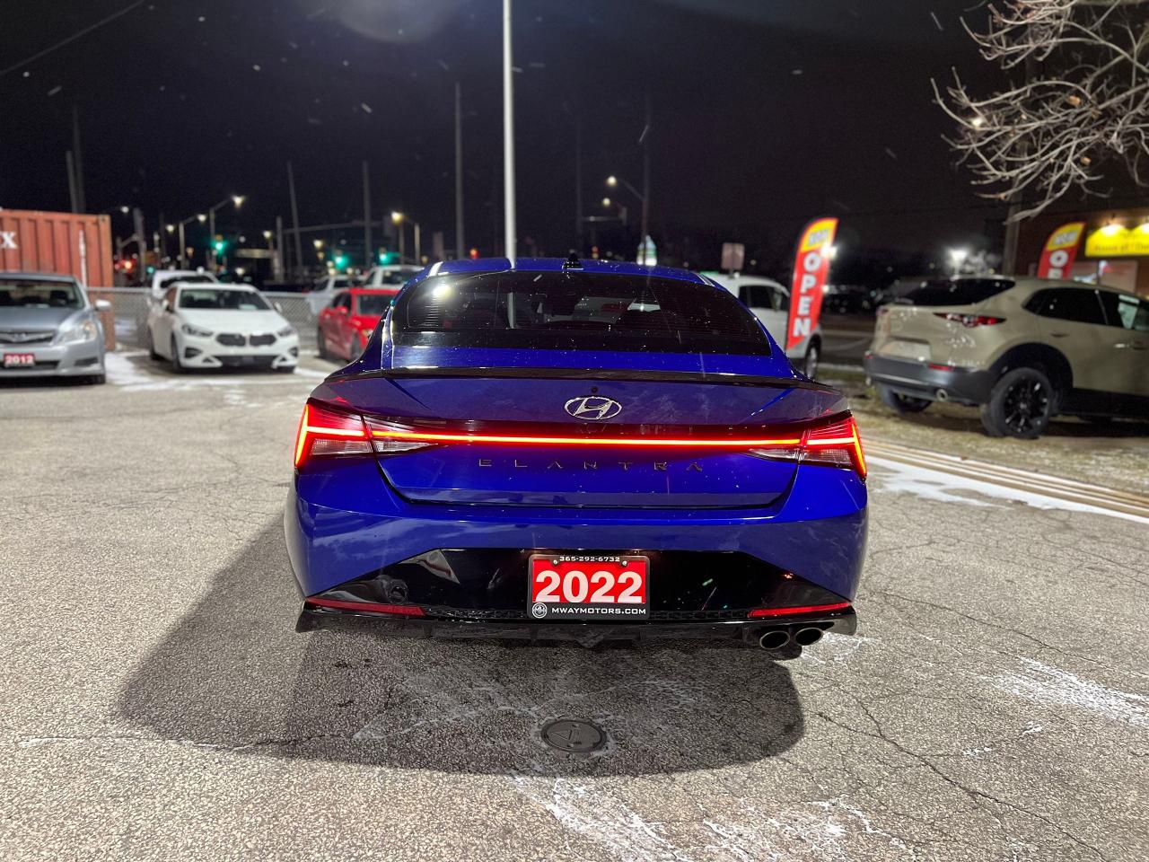 2022 Hyundai Elantra N Line NO ACCIDENT HEATED SEATS & STEERING B-SPOT Photo