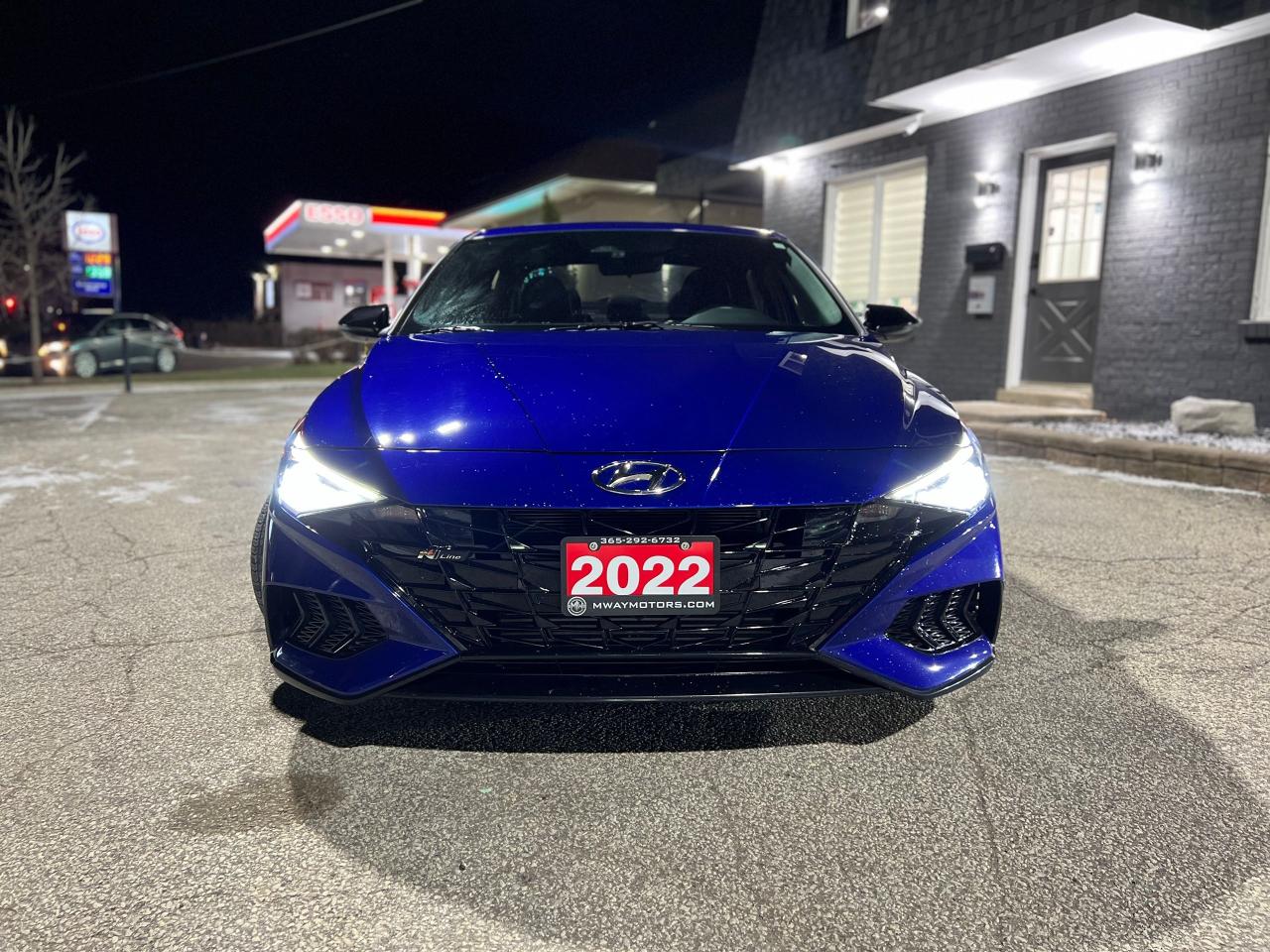 2022 Hyundai Elantra N Line NO ACCIDENT HEATED SEATS & STEERING B-SPOT Photo