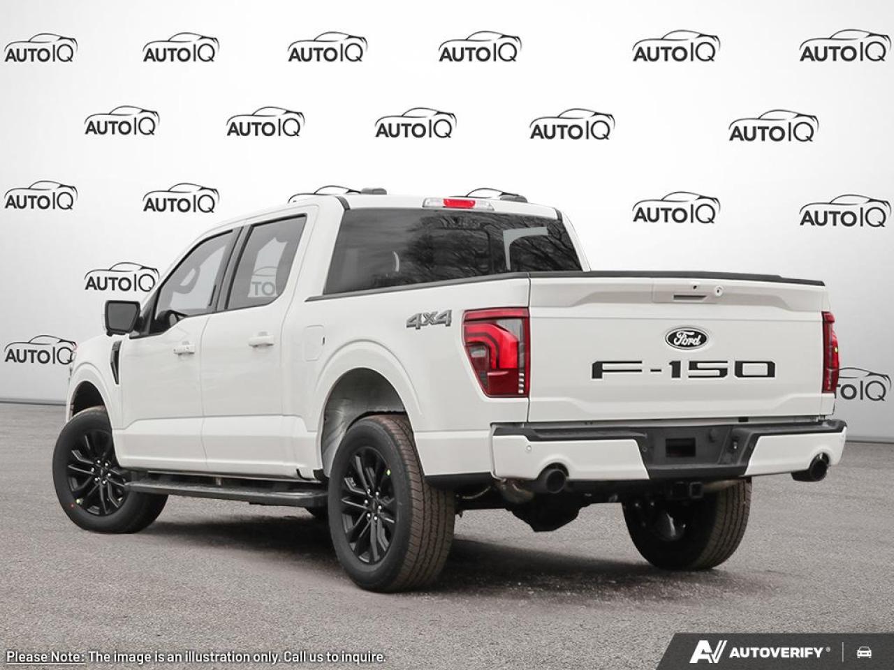 2025 Ford F-150 Lariat | LARIAT | SUPERCREW | 4X4 | BLACK APPEARANCE PKG | WHEEL WELL LINERS | SPRAY-ON BEDLINER | Photo