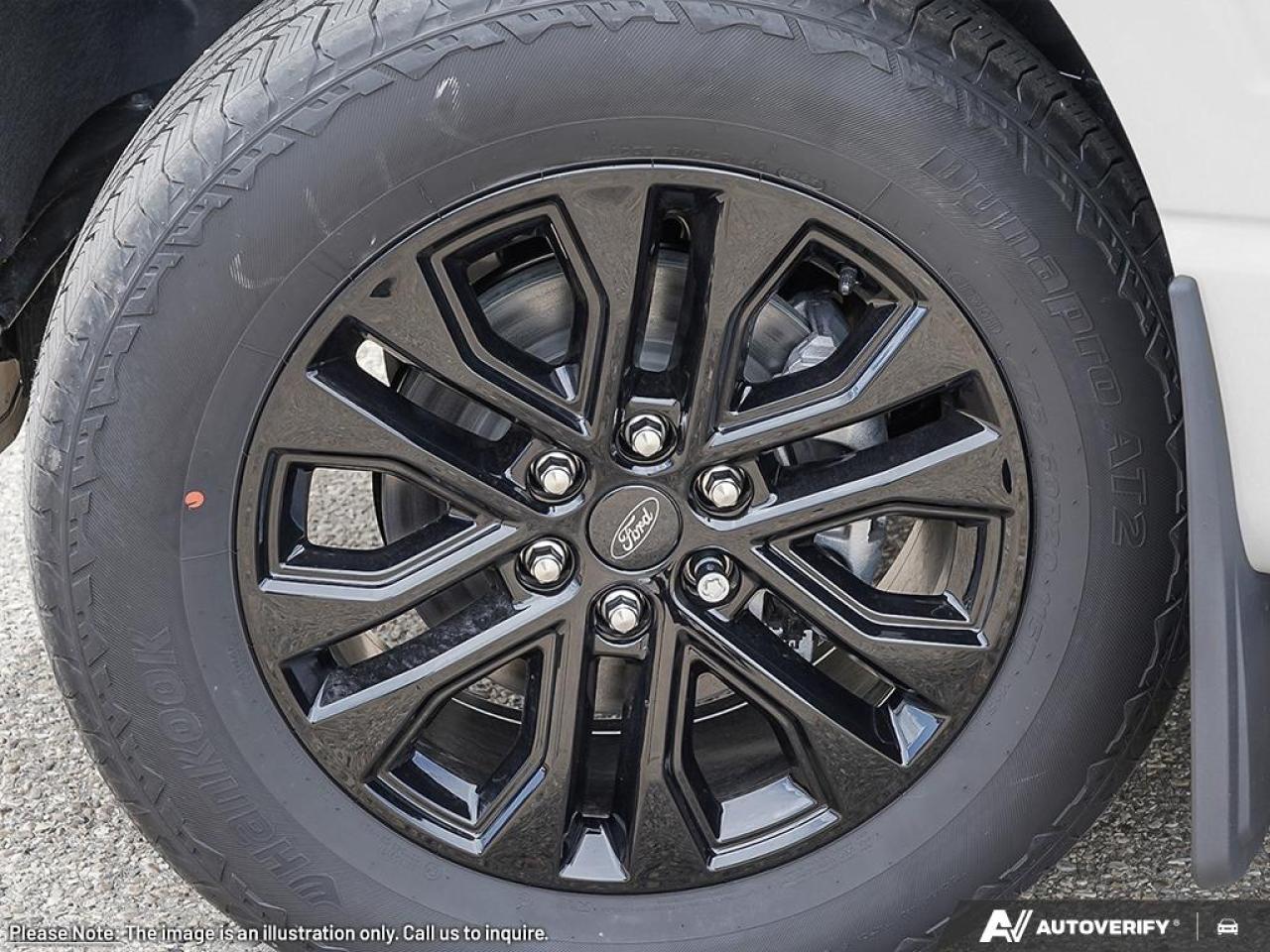 2025 Ford F-150 Lariat | LARIAT | SUPERCREW | 4X4 | BLACK APPEARANCE PKG | WHEEL WELL LINERS | SPRAY-ON BEDLINER | Photo