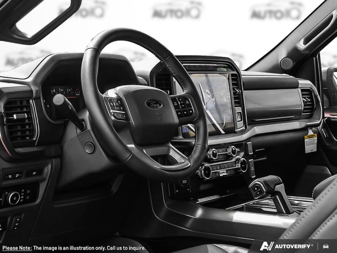 2025 Ford F-150 Lariat | LARIAT | SUPERCREW | 4X4 | BLACK APPEARANCE PKG | WHEEL WELL LINERS | SPRAY-ON BEDLINER | Photo