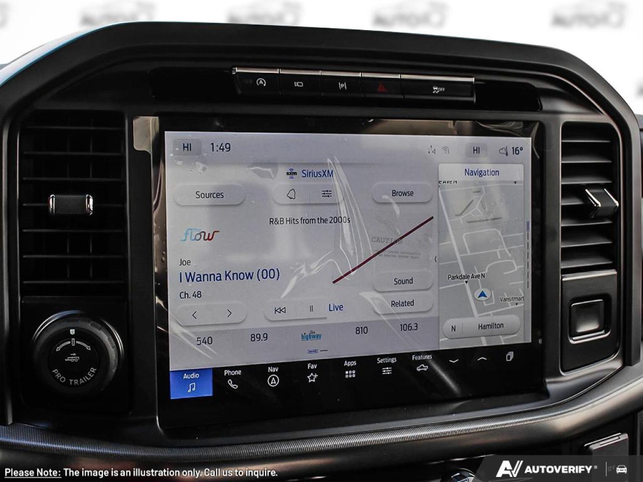 2025 Ford F-150 Lariat | LARIAT | SUPERCREW | 4X4 | BLACK APPEARANCE PKG | WHEEL WELL LINERS | SPRAY-ON BEDLINER | Photo