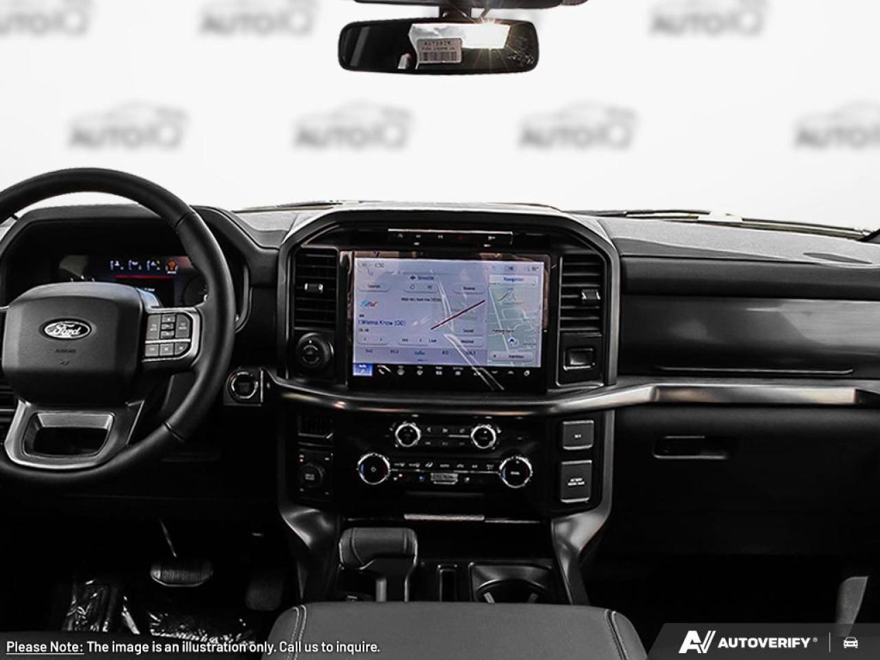 2025 Ford F-150 Lariat | LARIAT | SUPERCREW | 4X4 | BLACK APPEARANCE PKG | WHEEL WELL LINERS | SPRAY-ON BEDLINER | Photo