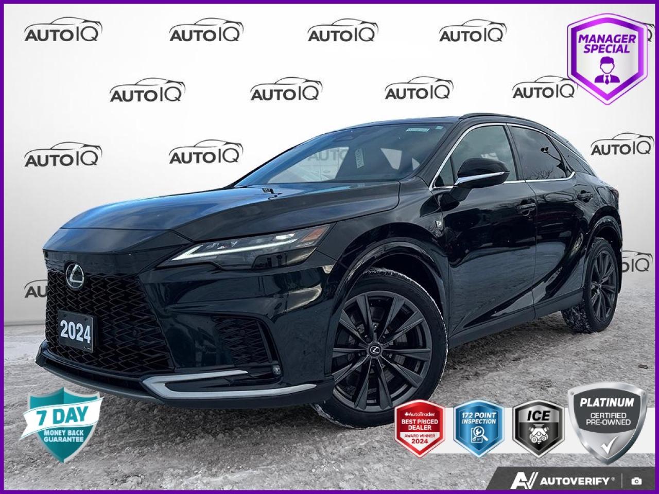 2024 Lexus RX 350 F-SPORT AWD LEATHER SUNROOF CERTIFIED Photo0