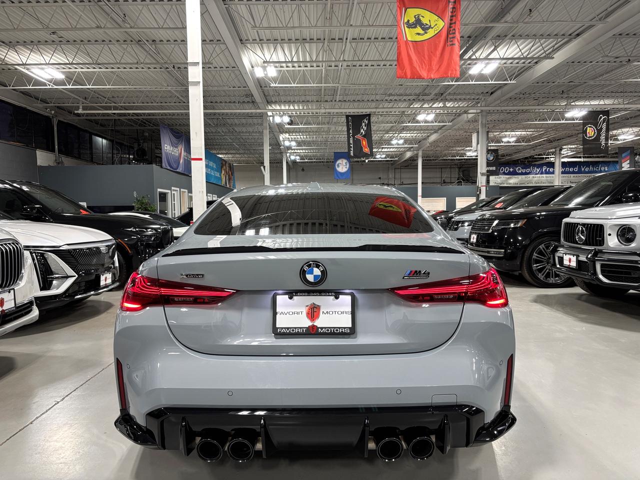 2025 BMW M4 Competition|COUPE|XDRIVE|AWD|SUNROOF|ORANGELEATHER Photo