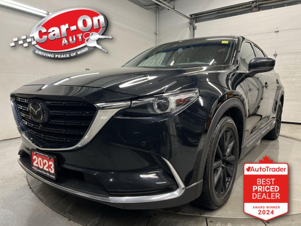 2023 Mazda CX-9 KURO EDITION AWD | 6-PASS | RED LEATHER | SUNROOF Photo0
