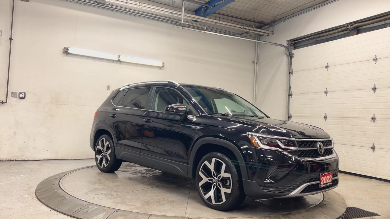 2022 Volkswagen Taos HIGHLINE AWD | LOW KMS! |COOLED LEATHER |PANO ROOF Photo2