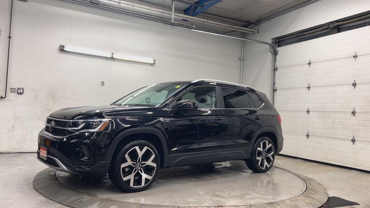 2022 Volkswagen Taos HIGHLINE AWD | LOW KMS! |COOLED LEATHER |PANO ROOF Photo