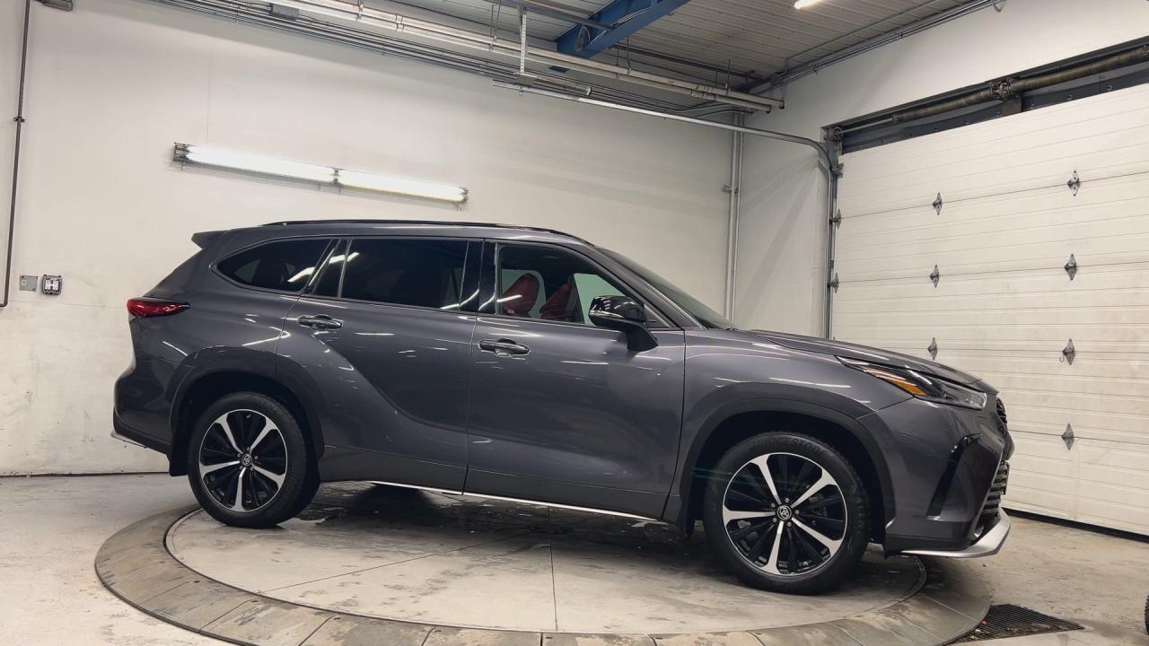 2022 Toyota Highlander XSE AWD | 7-PASS | LOW KMS! | RED LEATHER |SUNROOF Photo