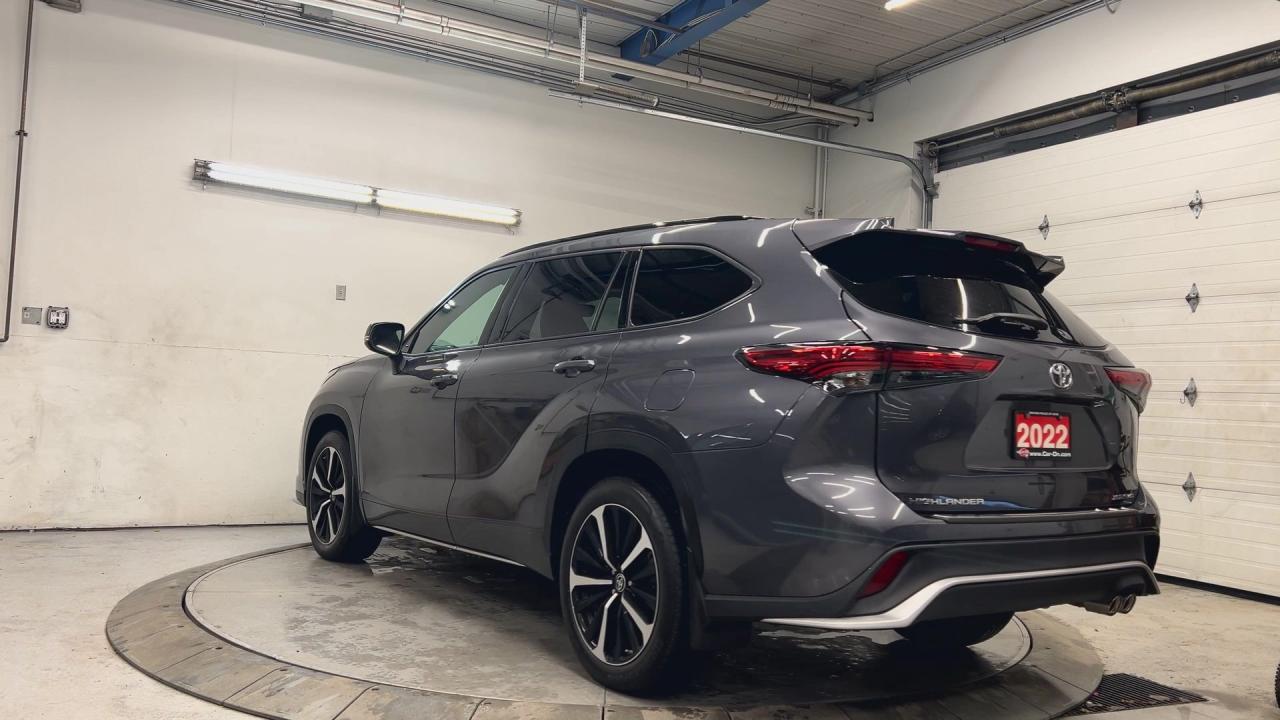 2022 Toyota Highlander XSE AWD | 7-PASS | LOW KMS! | RED LEATHER |SUNROOF Photo