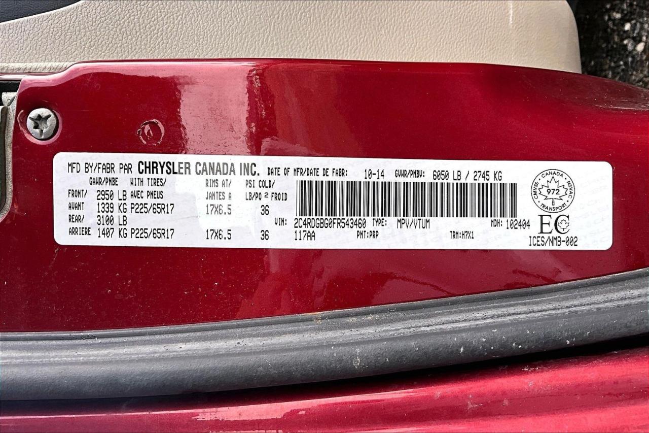 2015 Dodge Grand Caravan SXT | Stow n Go | AS IS | FWD Photo