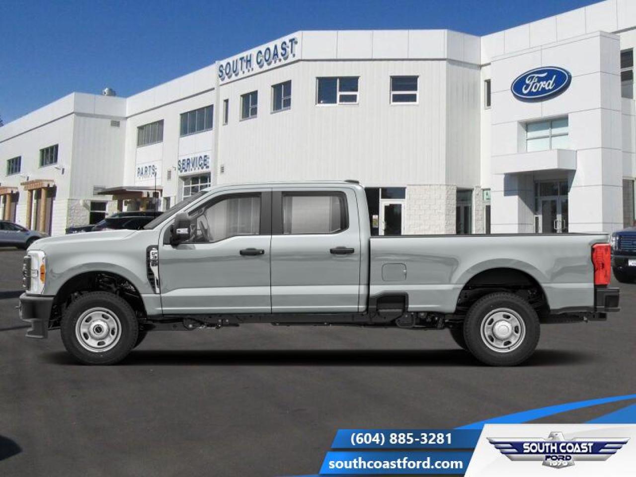 <b>Diesel Engine, XLT Premium Package, Premium Audio, 360 Camera, Heated Seats!</b><br> <br> Brutish power and payload capacity are key traits of this Ford F-350, while aluminum construction brings it into the 21st century. <br> <br>The most capable truck for work or play, this heavy-duty Ford F-350 never stops moving forward and gives you the power you need, the features you want, and the style you crave! With high-strength, military-grade aluminum construction, this F-350 Super Duty cuts the weight without sacrificing toughness. The interior design is first class, with simple to read text, easy to push buttons and plenty of outward visibility. This truck is strong, extremely comfortable and ready for anything.<br> <br>This Avalanche sought after diesel Crew Cab 4X4 pickup has a 10 Speed Automatic transmission and is powered by a 475HP 6.7L 8 Cylinder Engine. <br> <br> Our F-350 Super Dutys trim level is XLT. This XLT trim steps things up with aluminum wheels, front fog lamps with automatic high beams, a power-adjustable drivers seat, three 12-volt DC and 120-volt AC power outlets, beefy suspension thanks to heavy-duty dampers and robust axles, class V towing equipment with a hitch, trailer wiring harness, a brake controller and trailer sway control, manual extendable trailer-style side mirrors, box-side steps, and cargo box illumination. Additional features include an 8-inch infotainment screen powered by SYNC 4 with Apple CarPlay and Android Auto, FordPass Connect 5G mobile hotspot internet access, air conditioning, cruise control, remote keyless entry, smart device remote engine start, pre-collision assist with automatic emergency braking, forward collision mitigation, and a rearview camera. This vehicle has been upgraded with the following features: Diesel Engine, XLT Premium Package, Premium Audio, 360 Camera, Heated Seats, FX4 Off-Road Package, Blind Spot Information System.<br><br> View the original window sticker for this vehicle with this url <b><a href=http://www.windowsticker.forddirect.com/windowsticker.pdf?vin=1FT8W3BT1TED83884 target=_blank>http://www.windowsticker.forddirect.com/windowsticker.pdf?vin=1FT8W3BT1TED83884</a></b>.<br> <br>To apply right now for financing use this link: <a href=https://www.southcoastford.com/financing/ target=_blank>https://www.southcoastford.com/financing/</a><br><br> <br/> Total  rebate of $2000 is reflected in the price.  <br> Buy this vehicle now for the lowest bi-weekly payment of <b>$868.18</b> with $0 down for 84 months @ 7.99% APR O.A.C. ( taxes included, $595 Administration Fee included    / Total Obligation of $142241  ).  Incentives expire 2026-02-02.  See dealer for details. <br> <br>Call South Coast Ford Sales or come visit us in person. Were convenient to Sechelt, BC and located at 5606 Wharf Avenue. and look forward to helping you with your automotive needs. <br><br> Come by and check out our fleet of 20+ used cars and trucks and 80+ new cars and trucks for sale in Sechelt.  o~o