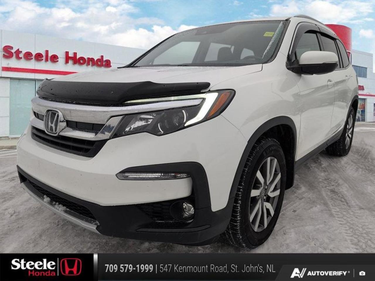New Price!Odometer is 34265 kilometers below market average!2020 Honda Pilot EX-L AWD**Market Value Pricing**, Our financing options fit every customers needs, making auto ownership achievable for all.Certification Program Details: This Pre-owned vehicle has undergone a 150+ point inspection. Completed with a fresh oil change, Professional detail and full tank of gas. Free CARFAX provided. Backed by 30 day dealer guarantee.If you are looking for a sporty sedan, truck, crossover or anything in between, you can be sure to get a great pre-owned vehicle at Steele Honda.Our Core Values are aligned with how we conduct business and how we cultivate success. We believe in doing the right thing, with integrity and transparency. We are committed to excellence and delivering the best experience for customers and employees.