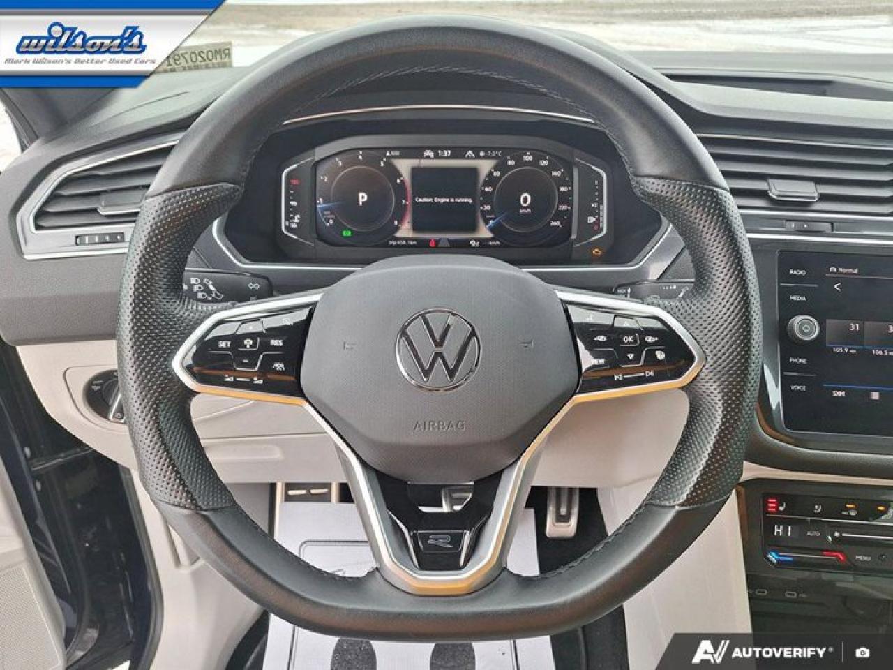 2024 Volkswagen Tiguan Highline R-Line AWD | 7 Passenger | Leather | Heated and Cooled Seats | Panoramic Sunroof and More ! Photo