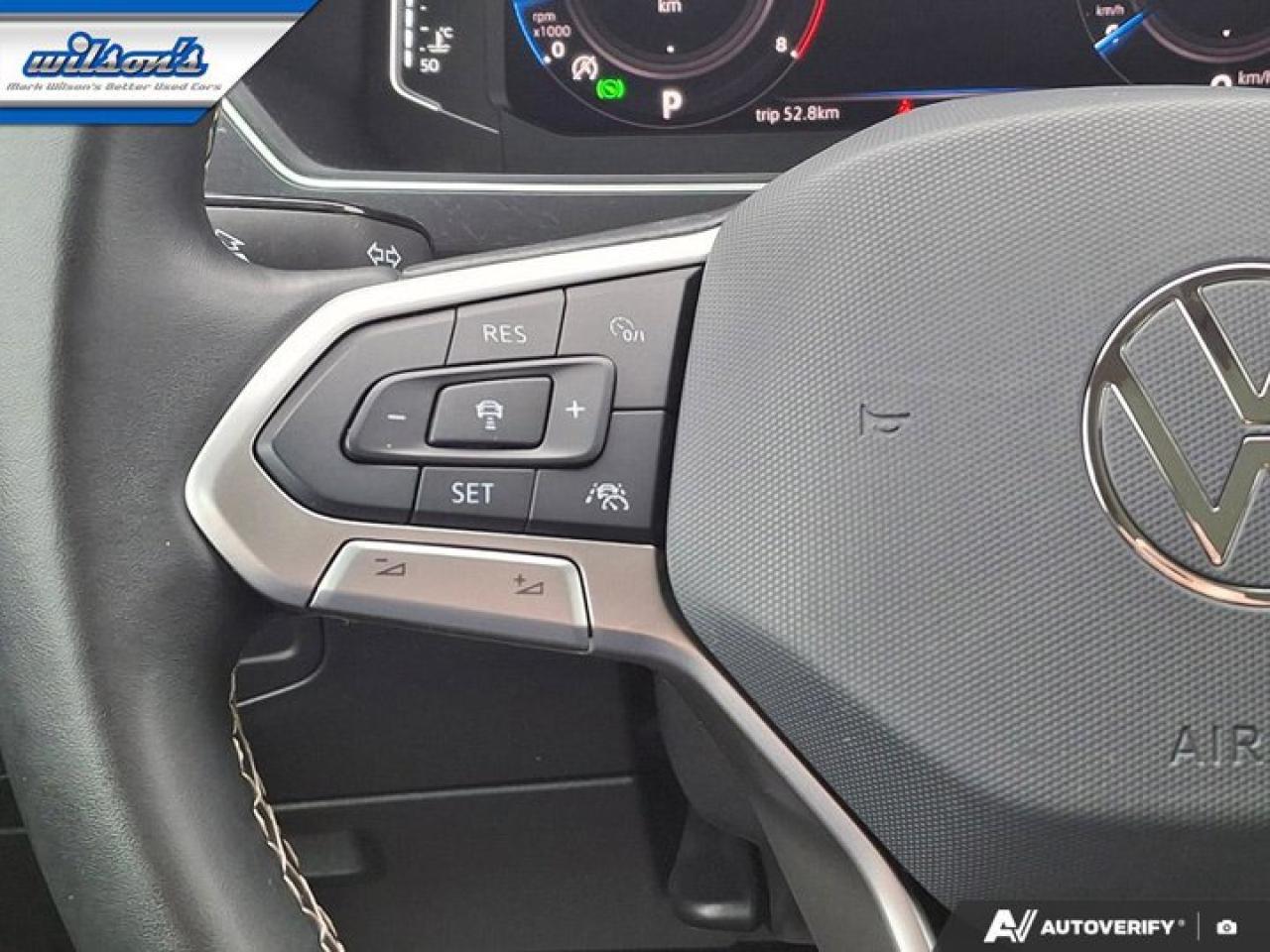 2024 Volkswagen Tiguan Comfortline AWD | Panoramic Sunroof | Leatherette | Adaptive Cruise | Heated Wheel + Seats & More ! Photo