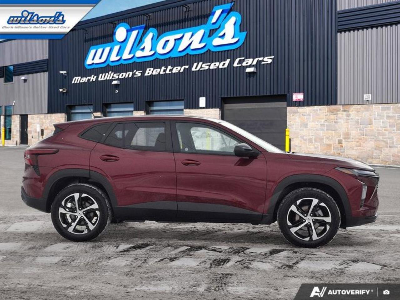 2024 Chevrolet Trax 1RS | Sunroof | Heated Wheel + Seats | CarPlay + Android | Rear Camera | Alloy Wheels and More ! Photo