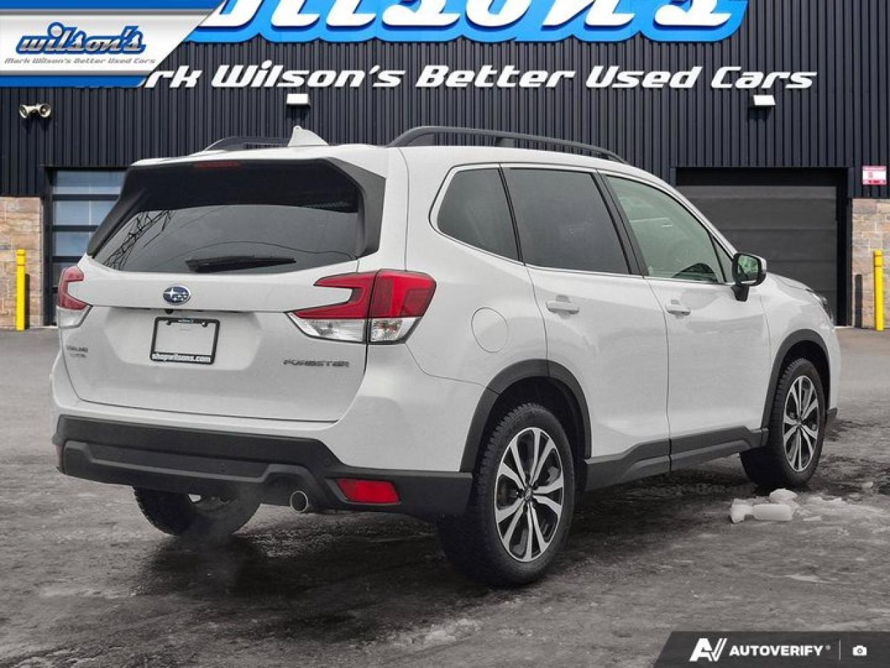 2021 Subaru Forester Limited AWD | Leather | Sunroof | Nav | Heated Wheel + Seats | Adaptive Cruise + More ! Photo