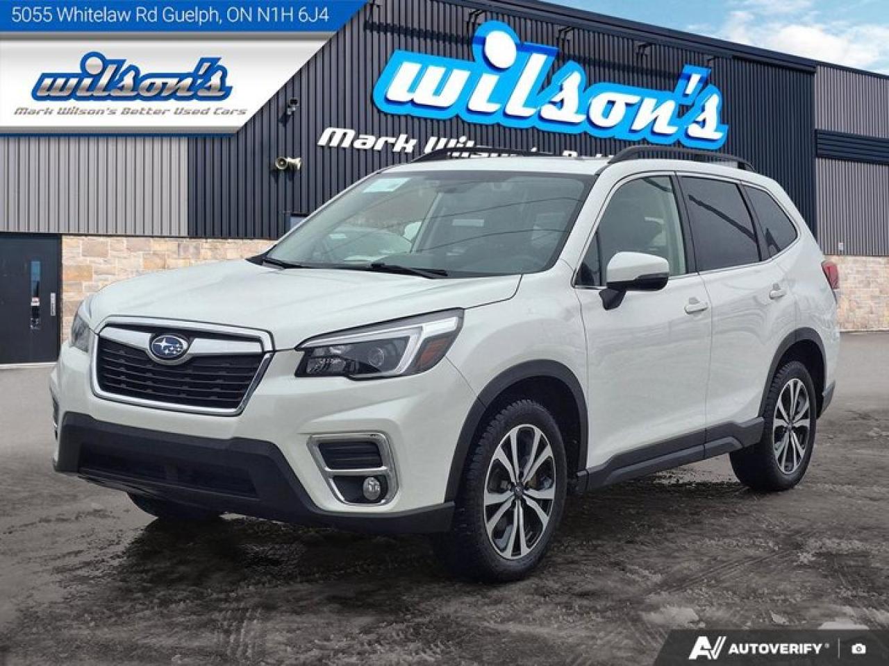 2021 Subaru Forester Limited | Leather | Sunroof | Nav | Heated Wheel + Seats | Adaptive Cruise + More ! Photo