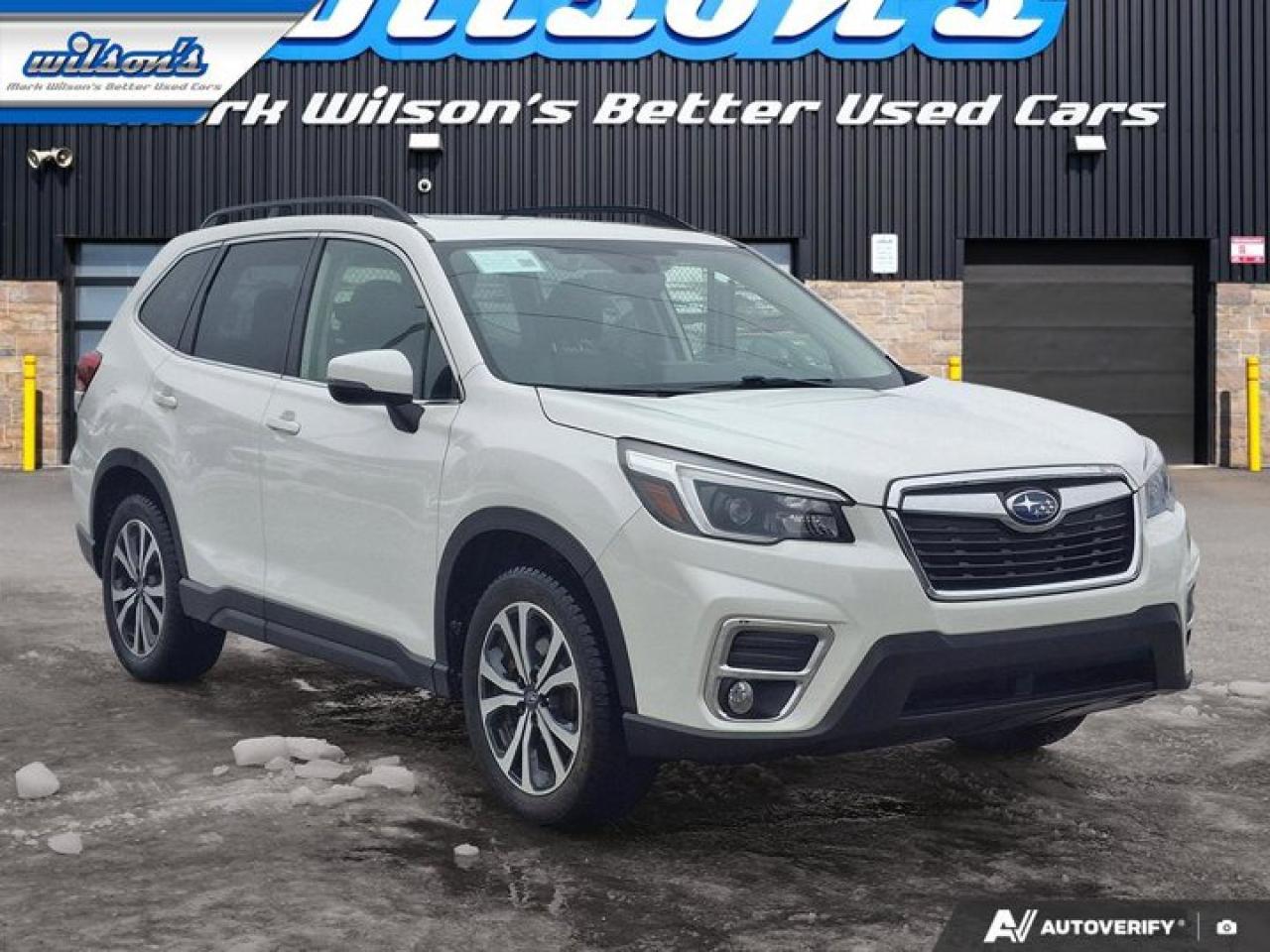 2021 Subaru Forester Limited AWD | Leather | Sunroof | Nav | Heated Wheel + Seats | Adaptive Cruise + More ! Photo