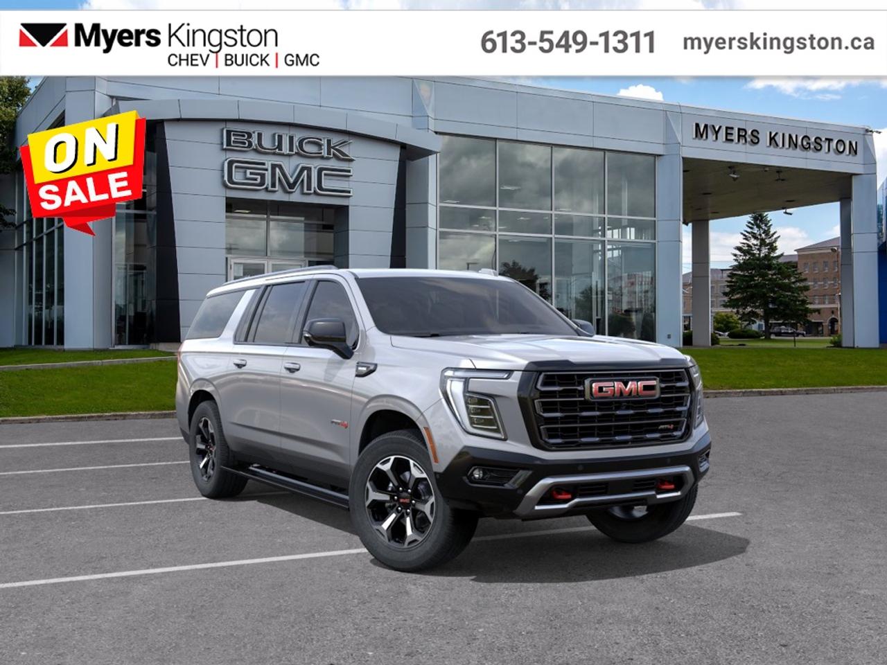 2026 GMC Yukon XL AT4 Ultimate   NO LUXURY TAX - Sunroof -  Massage Seats - $920 B/W Photo0