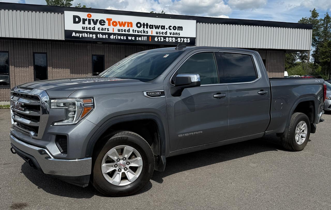 <p data-start=122 data-end=653><strong data-start=122 data-end=205>2021 GMC SIERRA 1500 SLE 4WD CREW CAB &ndash; RELIABLE, COMFORTABLE&nbsp;</strong><br data-start=275 data-end=278>5.3L V8 ENGINE + AUTOMATIC &ndash; EFFICIENT & BUILT FOR LONG-TERM RELIABILITY!<br data-start=362 data-end=365>SLE TRIM FULLY LOADED WITH PREMIUM FEATURES: HEATED SEATS, BACKUP CAMERA, BLUETOOTH, TOUCHSCREEN DISPLAY, APPLE CARPLAY & ANDROID AUTO, KEYLESS ENTRY & PUSH-BUTTON START!<br data-start=535 data-end=538 data-is-only-node=>PERFECT FOR COMMUTERS, FAMILIES OR LONG HIGHWAY DRIVES &ndash; SMOOTH, SPACIOUS & DEPENDABLE!<br data-start=625 data-end=628>EASY FINANCING AVAILABLE!</p><p data-start=655 data-end=696><strong data-start=655 data-end=696>ADVERTISED PRICE IS OUR FINANCE PRICE</strong></p><p data-start=698 data-end=911><strong data-start=698 data-end=759>DRIVETOWNOTTAWA.COM &ndash; COME VISIT US / VENEZ NOUS VISITER!</strong><br data-start=759 data-end=762>TAXES AND LICENSING EXTRA. SEE DRIVETOWNOTTAWA.COM FOR CASH PRICE FINANCING CHARGES APPLY (BANK FEES, PPSA, INTEREST). QUEBEC SAFETY FEE APPLICABLE.</p>