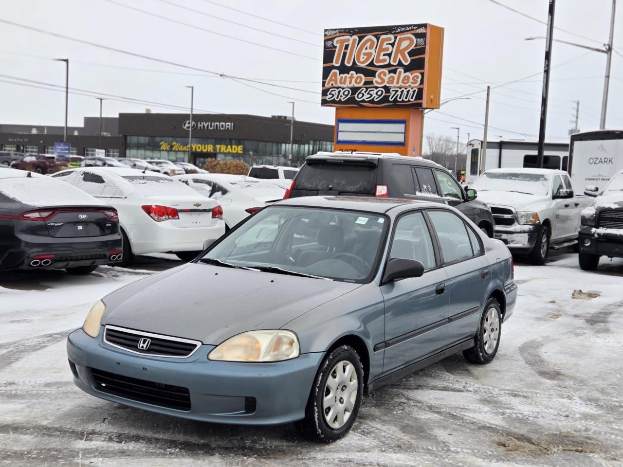 1999 Honda Civic LX, SEDAN, AUTO, ONLY 184KMS, RUNS WELL, AS IS Photo