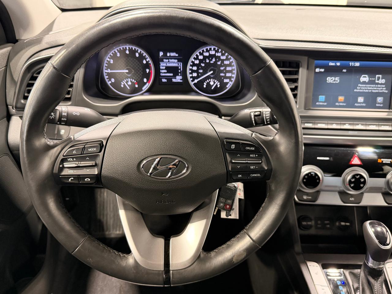 2019 Hyundai Elantra Preferred+Camera+ApplePlay+Blind Spot+LOW KMS! Photo10