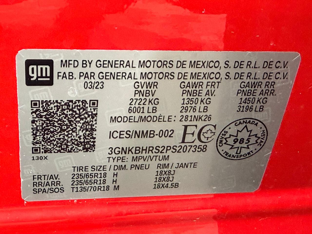 2023 Chevrolet Blazer LT AWD V6+ONE OWNER+CLEAN CARFAX Photo