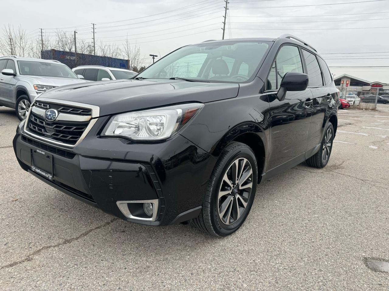 <div>2018 Subaru Forester 2.0XT Premium comes in excellent condition,,,,ONE OWNER ONLY,,,CLEAN CARFAX REPORT,,,,Low kilometres, runs & drives like brand new... Equipped with Backup Camera, power sunroof, &nbsp;Power Steering Wheel, heated steering wheel, Power mirrors, heated mirrors, heated seats, Power doors lock, power tailgate, remote starter, Bluetooth, Cruise Control and much more....Fully certified included in the price, HST & Licensing extra, this vehicle has been serviced in 2019, 2020, 2021 & up to recent in Subaru Store...Service Records available upon request...Financing available with the lowest interest rates and affordable monthly payments............Please contact us @ 4 1 6 5 4 3 4 4 3 8 for more details....At Rideflex Auto we are serving our clients across G.T.A, Toronto, Vaughan, Richmond Hill, Newmarket, Bradford, Markham, Mississauga, Scarborough, Pickering, Ajax, Oakville, Hamilton, Brampton, Waterloo, Burlington, Aurora, Milton, Whitby, Kitchener London, Brantford, Barrie, Milton.......</div><div>Buy with confidence from Rideflex Auto... &nbsp; &nbsp; &nbsp;</div>