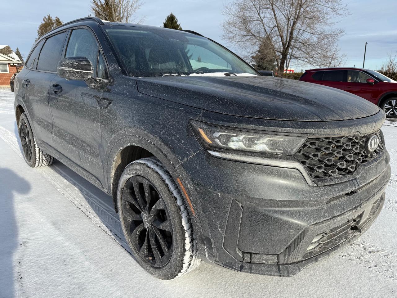 2021 Kia Sorento 2.5T SX w/Black Leather 6-Passenger! Pano Roof! Leather! Photo2