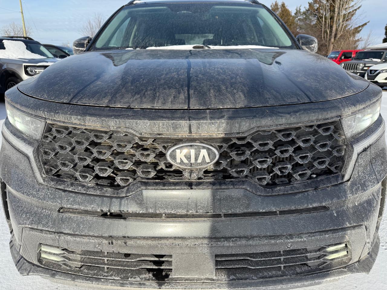 2021 Kia Sorento 2.5T SX w/Black Leather 6-Passenger! Pano Roof! Leather! Photo0