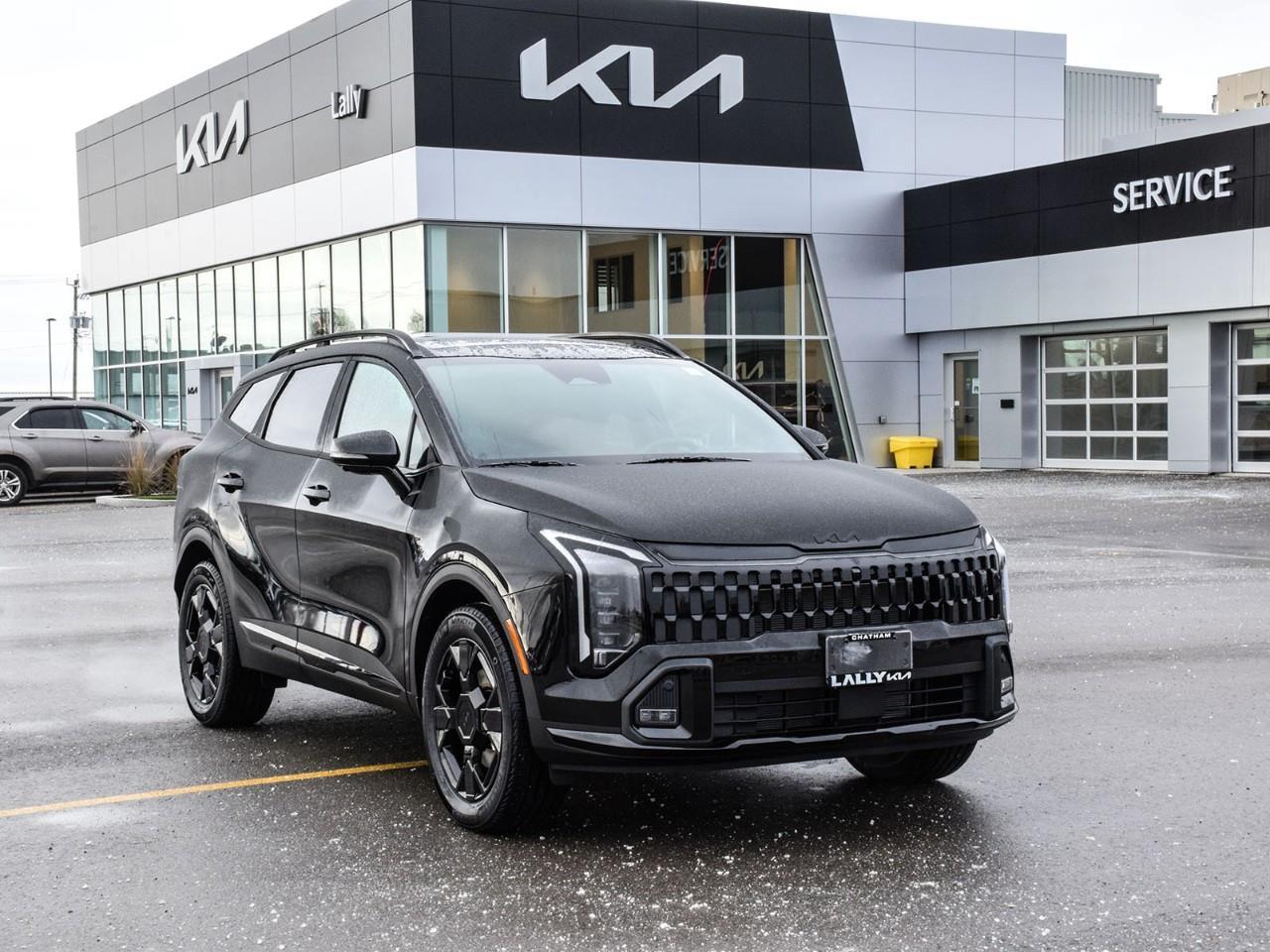 <h3><strong>2026 Kia Sportage  X-Line Limited  Stock #LKSP00549</strong></h3><p>The <strong>2026 Kia Sportage X-Line Limited</strong> delivers a confident blend of rugged design and premium comfort, making it an excellent fit for drivers who want versatility without compromising refinement. Equipped with <strong>all-wheel drive</strong> and a responsive automatic transmission, the Sportage is well suited for everything from daily commuting to weekend adventures in changing Canadian conditions.</p><p>Inside, the cabin feels upscale and thoughtfully designed, featuring <strong>leather seating surfaces</strong>, heated front seats, and a heated steering wheel for added comfort year-round. The spacious interior provides generous room for passengers and cargo alike, while flexible rear seating makes it easy to adapt to busy lifestyles.</p><p>Modern technology takes centre stage with a wide digital display, intuitive infotainment system with <strong>Apple CarPlay and Android Auto</strong>, and available navigation to keep you connected and on track. Advanced driver-assist features work quietly in the background, helping enhance safety and confidence every time you get behind the wheel. Distinctive X-Line styling elements and alloy wheels wrapped in all-season <strong>tires</strong> give the Sportage a bold, athletic presence.</p><p>With its premium features, confident all-wheel drive capability, and striking design, the <strong>2026 Kia Sportage X-Line Limited</strong> is a compact SUV that stands out in all the right ways.</p><p><strong>Call us today for the latest incentives from Kia Canada!</strong></p> <p>OnRoads: Deductible coverage + Windshield chip coverage + theft/recovery benefit policy. Mats/Wheel locks</p>