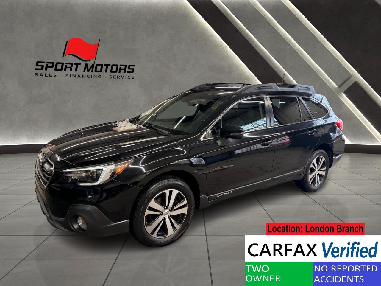 Used 2018 Subaru Outback 3.6R Limited w/EyeSight+Roof+CLEAN CARFAX for sale in London, ON
