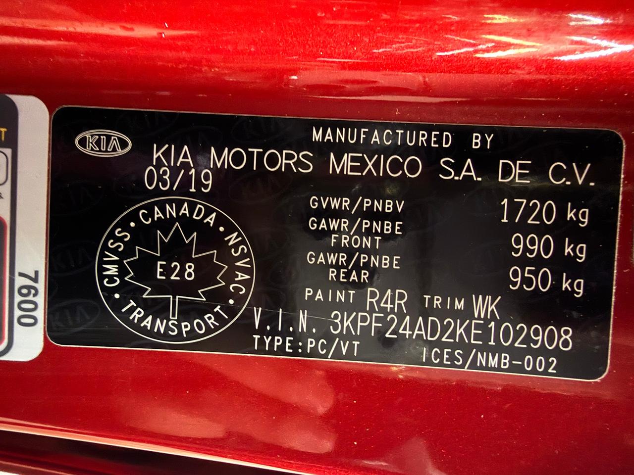 2019 Kia Forte LX+New Brakes+Lane Keep+Heated Seats+ApplePlay Photo