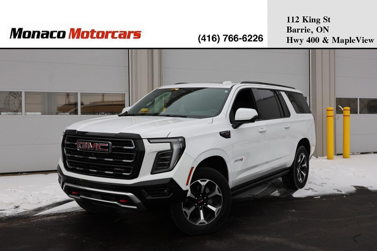 2025 GMC Yukon XL AT4 6.2L V8 - PANOROOF|CAMERA|BLINDSPOT|BOSE - Photo #1