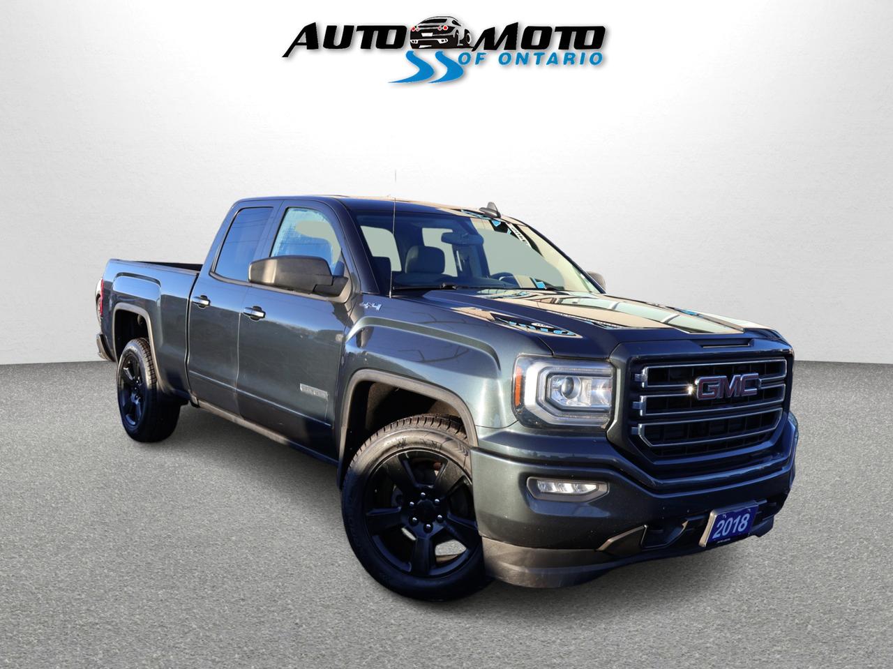 2018 GMC Sierra 1500 V8 ELEVATION 4WD CERTIFIED *ACCIDENT FREE* CAMERA BLUETOOTH CRUISE ALLOYS Photo