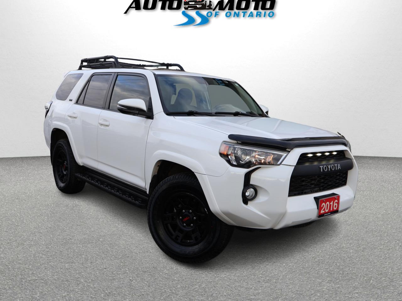 2016 Toyota 4Runner PREMIUM-UP GRADE TRD 4WD CERTIFIED *ACCIDENT FREE*7 SEATS*TOYOTA MAINTAIN* CAMERA NAV BLUETOOTH LEATHER HEATED SEATS CRUISE ALLOYS - Photo #1