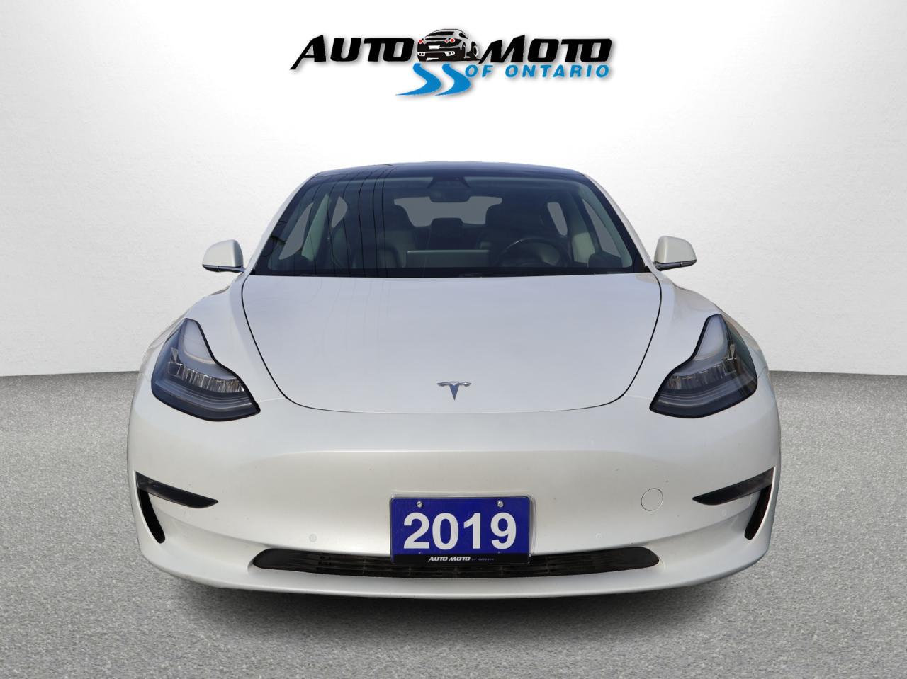 2019 Tesla Model 3 AWD LONG RANGE-DUAL CERTIFIED NAVI DUAL CAMERA AUTO PILOT HEATED LEATHER PANO ROOF Photo