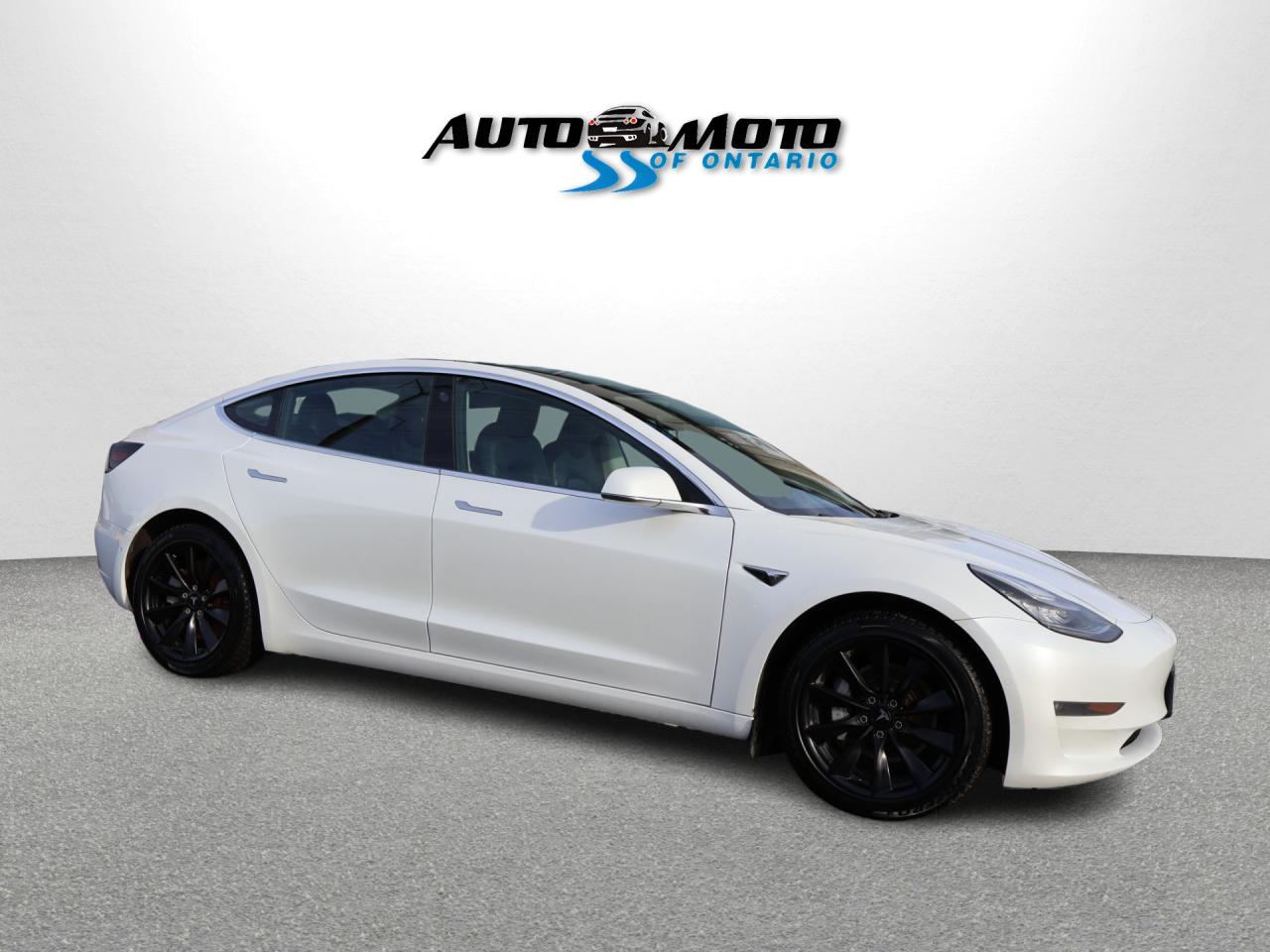 2019 Tesla Model 3 AWD LONG RANGE-DUAL CERTIFIED NAVI DUAL CAMERA AUTO PILOT HEATED LEATHER PANO ROOF Photo