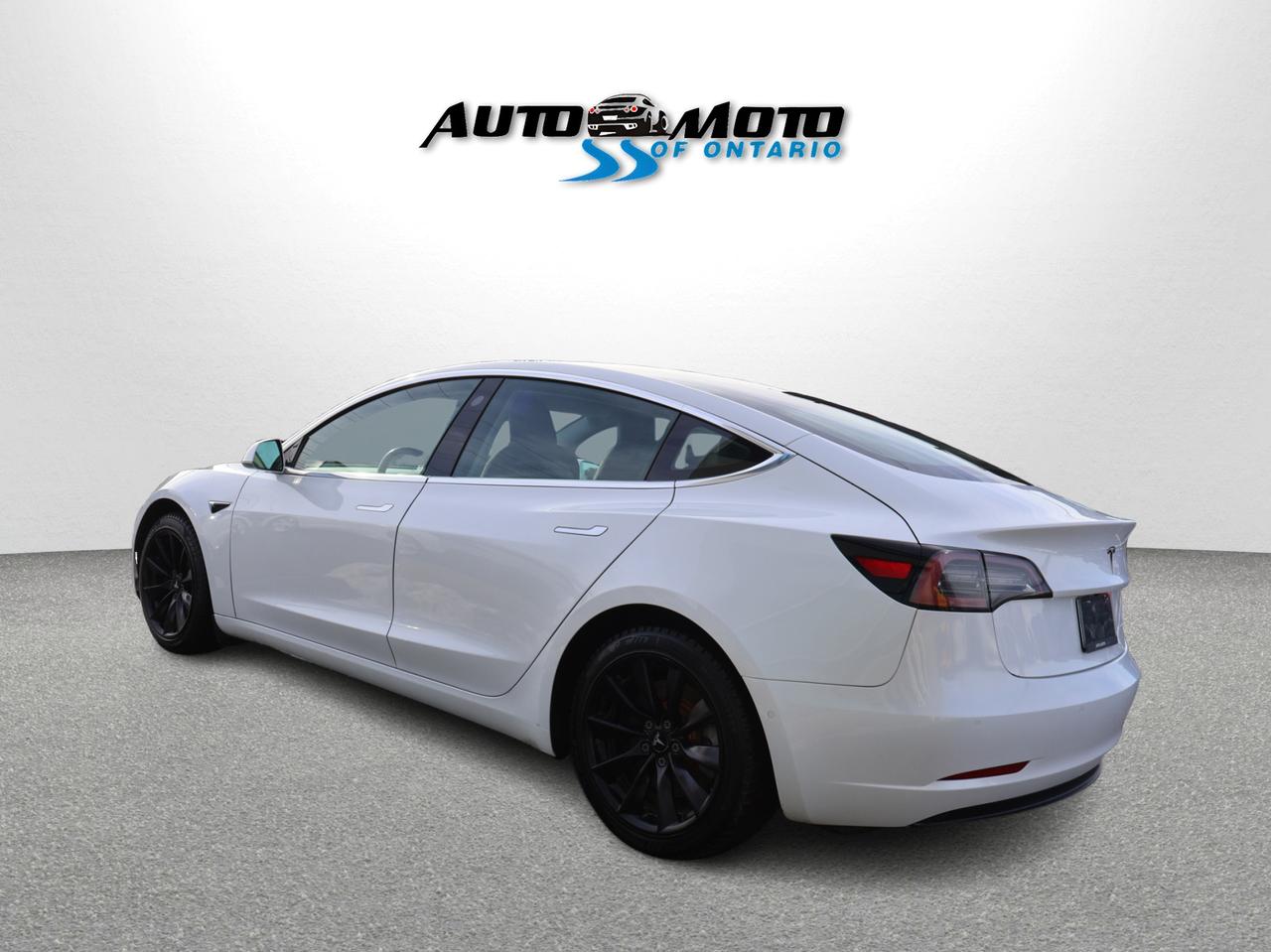 2019 Tesla Model 3 AWD LONG RANGE DUAL MOTORS CERTIFIED NAVI DUAL CAMERA AUTO PILOT HEATED LEATHER PANO ROOF Photo3