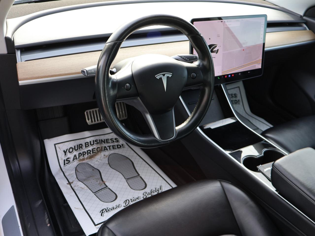 2019 Tesla Model 3 AWD LONG RANGE DUAL MOTORS CERTIFIED NAVI DUAL CAMERA AUTO PILOT HEATED LEATHER PANO ROOF Photo