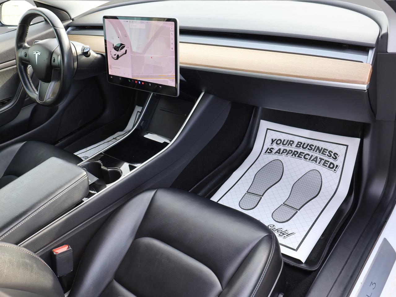 2019 Tesla Model 3 AWD LONG RANGE DUAL MOTORS CERTIFIED NAVI DUAL CAMERA AUTO PILOT HEATED LEATHER PANO ROOF Photo