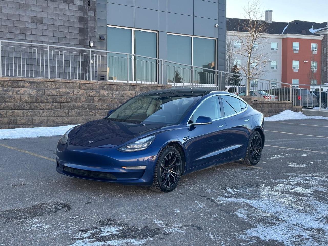 Used 2019 Tesla Model 3 LONG RANGE | AWD | TWO SETS OF RIMS for sale in Calgary, AB