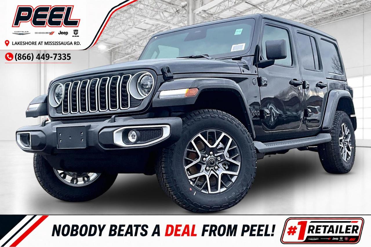 2026 Jeep Wrangler SAHARA 4DR | SKY-TOP | Leather | Nav | 4x4 Photo0