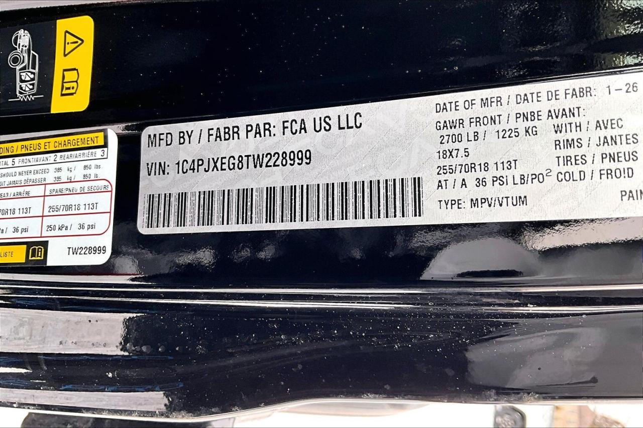 2026 Jeep Wrangler SAHARA 4DR | Sky-Top | Leather | 18" Alloys | Nav Photo